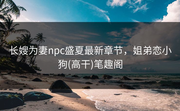 长嫂为妻npc盛夏最新章节，姐弟恋小狗(高干)笔趣阁